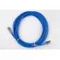 CBL-NTWK-0607 Supermicro RJ45 CAT6A 550MHz Rated Blue 10 FT Patch Cable- 24AWG