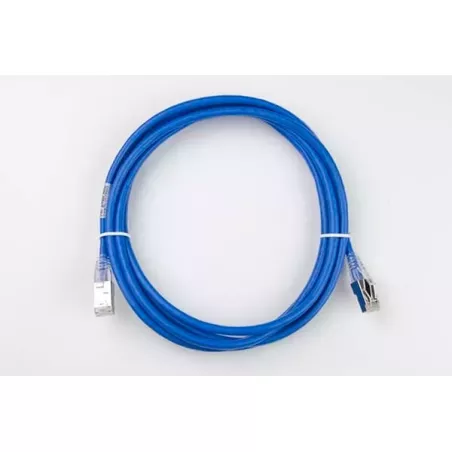 CBL-NTWK-0606 Supermicro RJ45 CAT6A 550MHz Rated Blue 9 FT patch cable- 24AWG