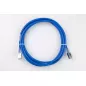 CBL-NTWK-0606 Supermicro RJ45 CAT6A 550MHz Rated Blue 9 FT patch cable- 24AWG