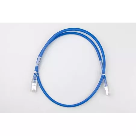 CBL-NTWK-0603 Supermicro RJ45 CAT6A 550MHz Rated Blue 3 FT patch cable- 24AWG