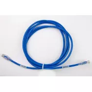 CBL-NTWK-0537 Supermicro RJ45 Cat6 9ft UTP Blue With Cover.24AWG