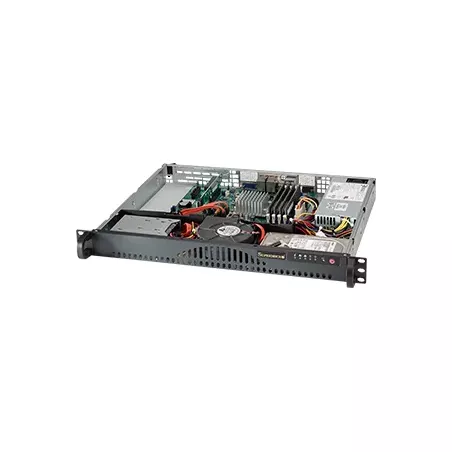 Supermicro SYS-5018A-MLTN4 1U CSE-512L260B + A1SAM-2550F + PWS-202-1H