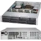 CSE-825TQC-600WB Supermicro Black 2U SC825TQC SAS3 WIO Chassis w- 600W PWS-RoHS