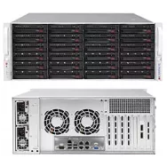 Supermicro 4U SC846BE1C-R1K23B PWS-1K23A-1R 24x 3.5" hot-swap 7xFF