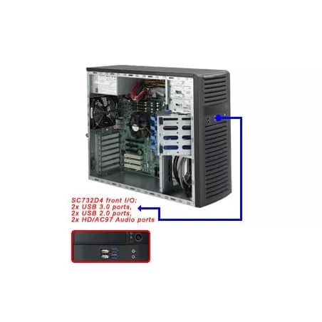 CSE-732D4-903B Supermicro Chassis