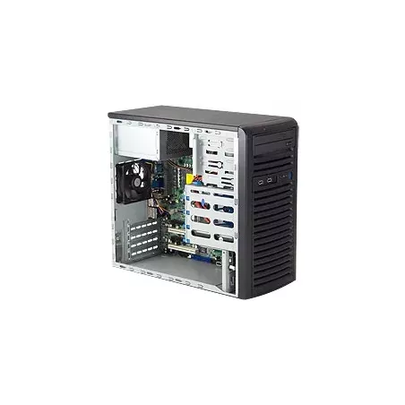 CSE-731I-300B Supermicro -EOL-SC731 Mini-Tower Server Chassis with 300W Power Supply