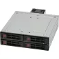 CSE-M14TQC Supermicro Black SAS3-SATA3 Mobile Rack for 4x 2.5" HDD with Fan